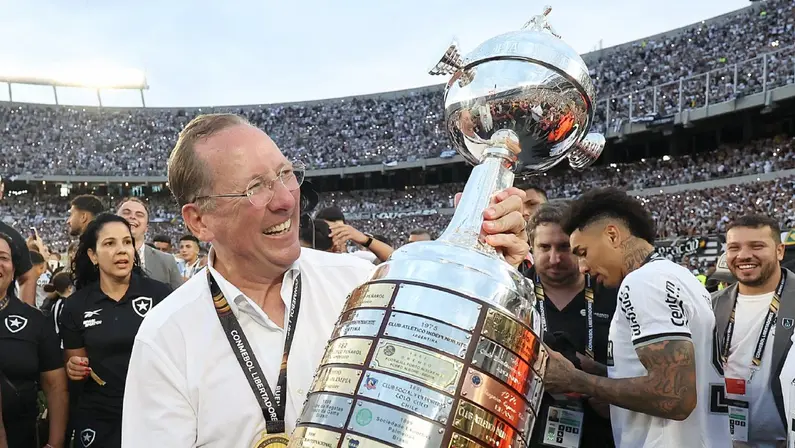 John Textor em Atlético-MG x Botafogo | Libertadores 2024