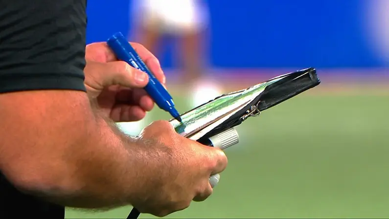 Prancheta de técnico em Botafogo x Volta Redonda | Campeonato Carioca 2025