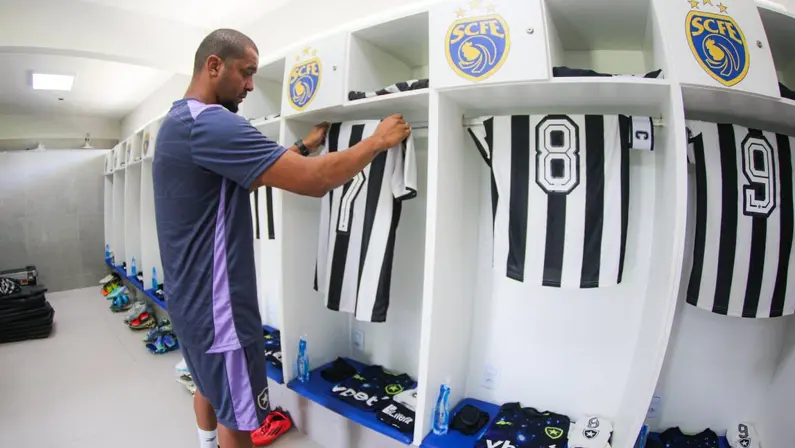Vestiário em Sampaio Corrêa x Botafogo | Campeonato Carioca 2025