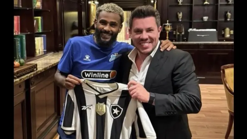 Wendel e Júnior Mendonza