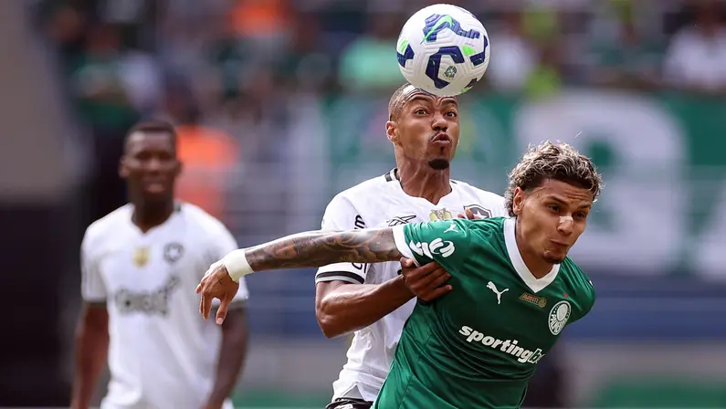 Marlon Freitas em Palmeiras x Botafogo | Campeonato Brasileiro 2025