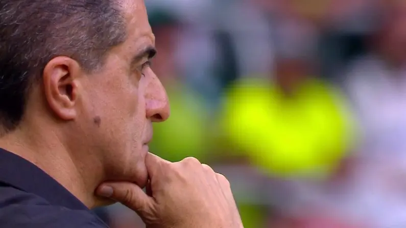 Renato Paiva em Palmeiras x Botafogo | Campeonato Brasileiro 2025