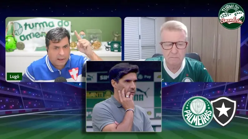 Turma do Amendoim critica Abel Ferreira após Palmeiras 0 x 0 Botafogo | Campeonato Brasileiro 2025