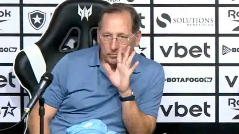 John Textor na apresentação de Cristian Medina no Botafogo | Fevereiro 2026