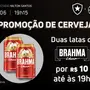 Botafogo x Grêmio tem promoção de cerveja: 2 por R$ 10 até 19h
