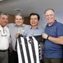 Diretoria do Botafogo visita o China Park e se reúne com elenco, comissão técnica e governador do Espírito Santo