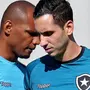 Jair Ventura explica decisão que &#8216;antecipou&#8217; aposentadoria de Jefferson no Botafogo: &#8216;Foi difícil, mas optei pelo Gatito&#8217;