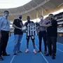 Marcelo Benevenuto é homenageado pelo Botafogo após completar 100 jogos pelo profissional
