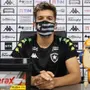 Bruno Nazário diz que quase golaço mereceria placa e exalta sequência no Botafogo: ‘Estou muito feliz aqui’