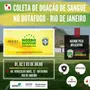 Sangue Verde e Amarelo: com apoio da CBF, campanha de doação de sangue é realizada no Botafogo