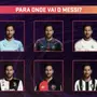 Messi no Botafogo? TV coloca clube em lista de opções para craque: ‘Tem sonhado alto nas sondagens’