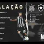 Botafogo confirmado com três zagueiros e Kalou e Babi na frente para enfrentar o Corinthians
