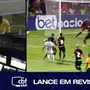 (Só é contra o Botafogo?) Árbitro marca pênalti contra o Atlético-GO, mas anula no VAR; veja lance