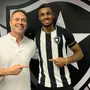Atacante do time B, Jô vai renovar contrato com o Botafogo até abril de 2024