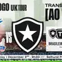 Botafogo anuncia transmissão de amistoso contra Crystal Palace no SBT e em mais quatro plataformas; veja onde assistir