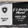 Site da Botafogo Store entra em reformulação para lançamento da nova linha de uniformes da Reebok