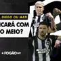 VÍDEO: Eduardo fora? Quatro jogadores do Botafogo brigam por vaga no meio contra o Santos