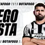 BOTAFOGO ANUNCIA A CONTRATAÇÃO DO ATACANTE DIEGO COSTA