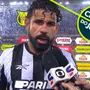 Diego Costa celebra primeiros gols pelo Botafogo e exalta recepção do grupo: ‘Mais importante é conquistar os três pontos’