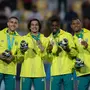 Joia do Botafogo, Matheus Nascimento é titular, converte pênalti, e Brasil leva a medalha de ouro no Pan