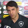 Lucio Flavio explica tom da preleção antes de Botafogo x Grêmio e pede atenção com adversário: ‘Equipe perigosa’