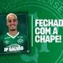 Volante do Botafogo, JP Galvão é anunciado de forma oficial pela Chapecoense, por empréstimo