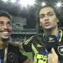 Kauê celebra primeiro gol pelo Botafogo e parceria com Matheus Nascimento: &#8216;Jogamos juntos desde 2017&#8217;