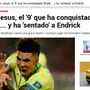Jornal espanhol destaca Igor Jesus, do Botafogo, na Seleção: &#8216;Conquistou o Brasil e relegou Endrick ao banco&#8217;