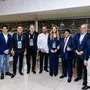 CEO da SAF do Botafogo assiste à goleada do Brasil e posa para foto com Ednaldo Rodrigues, da CBF, e presidentes de outros clubes