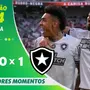 VÍDEO | Gol e melhores momentos da vitória do Botafogo sobre o Athletico-PR na Ligga Arena