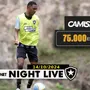 NIGHT LIVE | Jeffinho reaparece nos treinos do Botafogo; Camisa 7 atinge 75 mil sócios-torcedores
