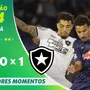 VÍDEO | Gol e melhores momentos da vitória do Botafogo sobre o Red Bull Bragantino no Nabizão