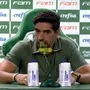 Abel Ferreira reconhece que Botafogo foi melhor que Palmeiras, mas cutuca: &#8216;Primeiro gol surge de dois escanteios inexistentes. E por que VAR não expulsou em cotovelada no Rony?&#8217;
