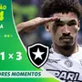 VÍDEO | Gols e melhores momentos da gigante vitória do Botafogo sobre o Palmeiras no Allianz Parque