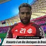 Atacante do Internacional diz: &#8216;Vou torcer para o Botafogo na final da Libertadores. Para ver se eles vêm mais tranquilos contra nós&#8217;