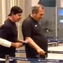 Campeões juntos 29 anos depois&#8230;  &#8216;Resenha&#8217; de Túlio Maravilha e Montenegro é flagrada em aeroporto após título da Libertadores do Botafogo