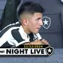 NIGHT LIVE | Thiago Almada se despede do Botafogo; jogadores do Athletico-PR na mira para 2025