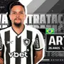 BOTAFOGO ANUNCIA ARTUR COMO REFORÇO COM CONTRATO ATÉ 2029: &#8216;ESTÁ ABERTA A TEMPORADA DE CONTRATAÇÕES&#8217;