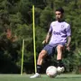 Reforço, Santiago Rodríguez faz primeiro treino com bola no CT do Botafogo
