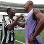 Jornalista e torcedor do Botafogo, Igor Melo visita treino e se emociona com Marlon Freitas; John Textor: &#8216;Nossa família é especial&#8217;