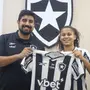 Botafogo assina primeiro contrato profissional com Isabella Cabral, destaque do sub-20