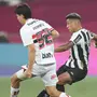 BOTAFOGO BUSCA EMPATE DUAS VEZES E FICA NO 2 A 2 COM O SÃO PAULO NO NILTON SANTOS