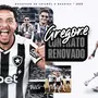 BOTAFOGO ANUNCIA RENOVAÇÃO DE GREGORE ATÉ O FIM DE 2028