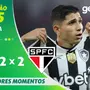 VÍDEO | Gols e melhores momentos de Botafogo 2&#215;2 São Paulo pelo Brasileirão-2025
