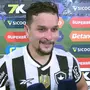 Artur é eleito o craque do jogo e destaca consistência em casa em goleada do Botafogo: ‘Trabalho foi feito’