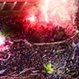 Torcida da Universidad de Chile faz festa na concentração do time antes de jogo contra Botafogo; 6 mil viajaram
