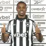 Kaio Pantaleão é apresentado pelo Botafogo: &#8216;Faz dois anos que estamos nessa busca para eu vir para cá. É um prazer vestir a camisa do Glorioso&#8217;
