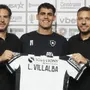Dirigentes recebem Villalba e dão ‘spoiler’ sobre função que atacante pode exercer no Botafogo com Anselmi