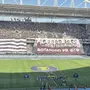 Torcida do Botafogo faz enquete para definir se Marlon Freitas segue ou não no bandeirão de ídolos