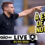 LIVE | Botafogo mantém discurso de não haver novas saídas; Anselmi espera boas notícias